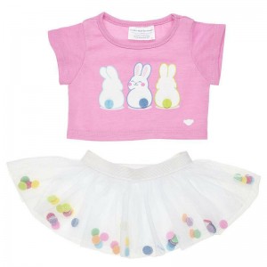 Build A Bear Bunny Skirt Outfit Outfits | XBPIJ6394