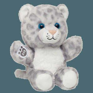 Build A Bear Mini Beans Snow Leopard Zoo Animals | ESCUH4621