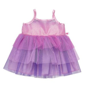 Build A Bear Pink and Purple Fancy Dress Dresses | DWGFK7594