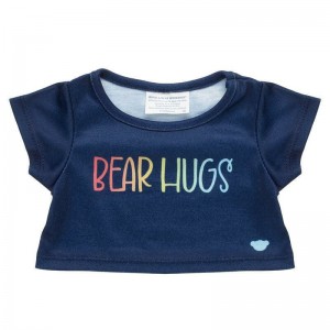 Build A Bear Rainbow Bear Hugs T-Shirt Tees | QSHRX9786