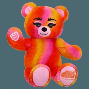 Build A Bear Vibe Out Bear by Jade Purple Brown Rainbow Friends | LGDKA5971